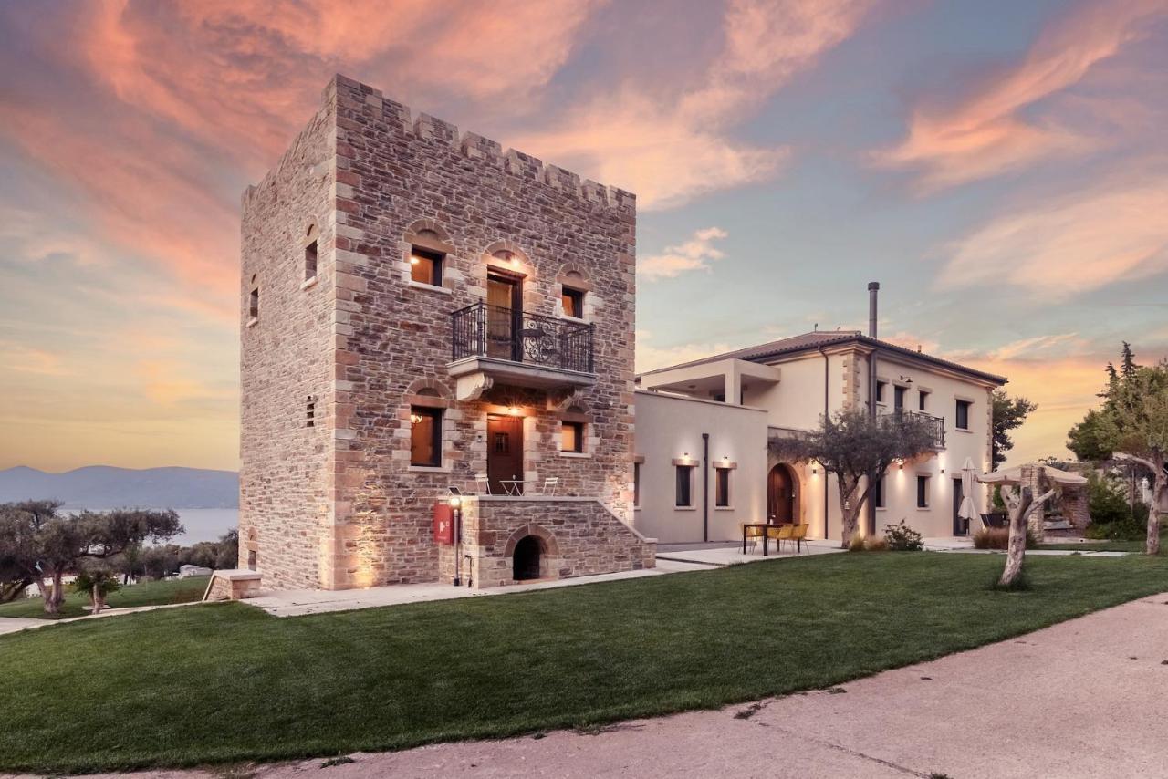 Villa Kalamos / Sea View And Pool Nearby Athens Екстер'єр фото
