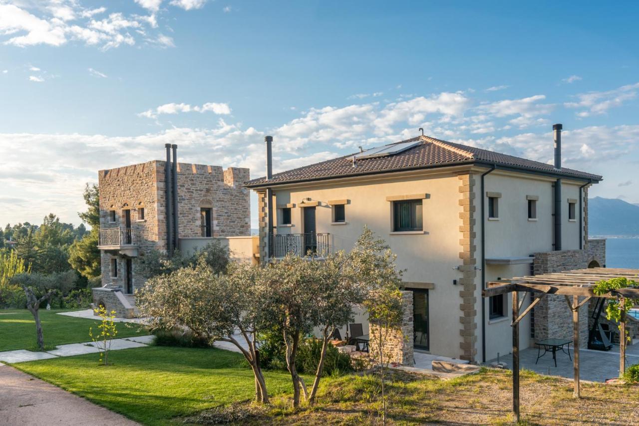 Villa Kalamos / Sea View And Pool Nearby Athens Екстер'єр фото