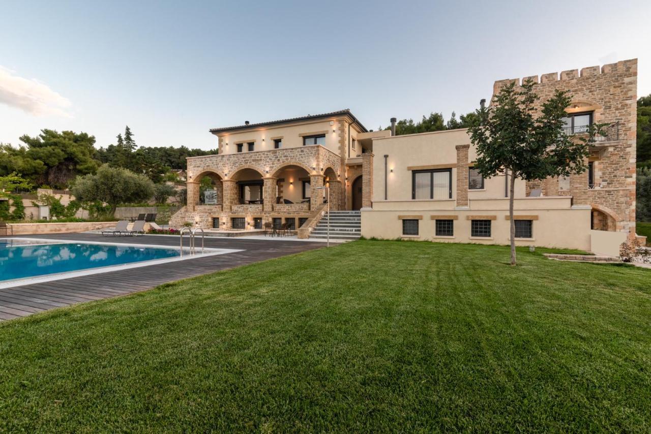 Villa Kalamos / Sea View And Pool Nearby Athens Екстер'єр фото