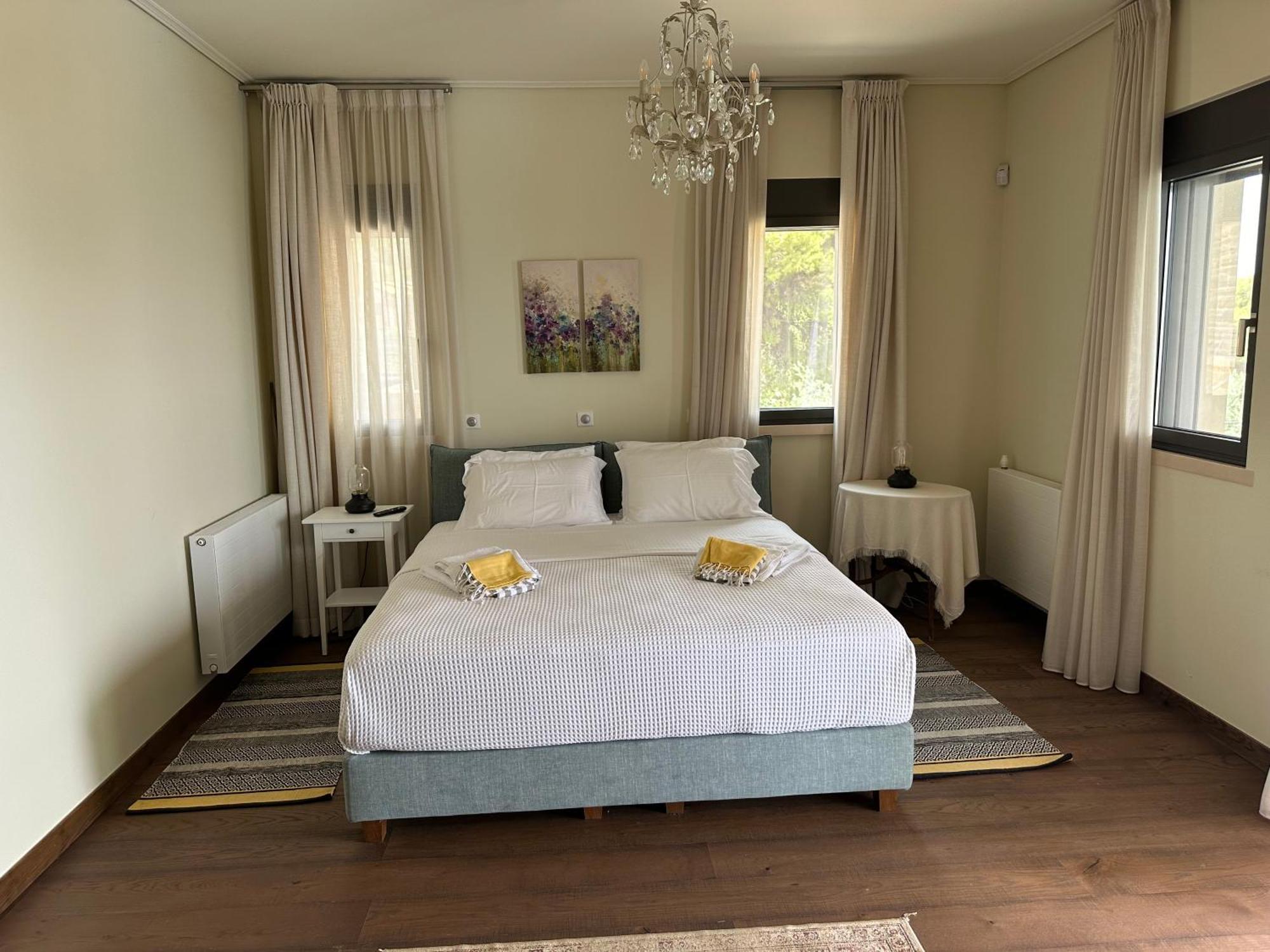Villa Kalamos / Sea View And Pool Nearby Athens Екстер'єр фото