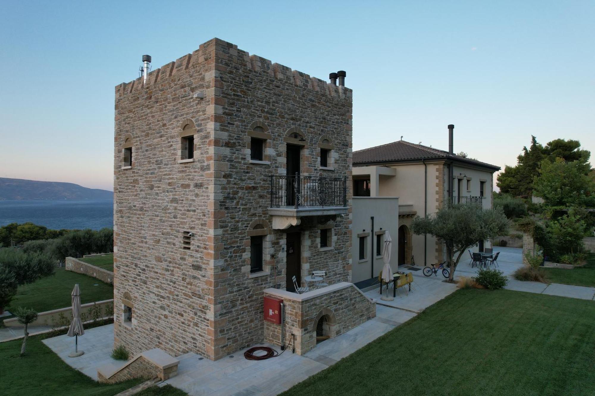 Villa Kalamos / Sea View And Pool Nearby Athens Екстер'єр фото